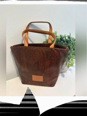 Etro Vintage Mini Tote Bag 1998